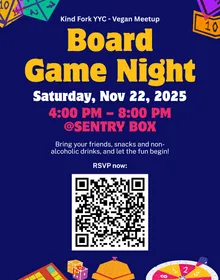 Boardgame meetup poster
