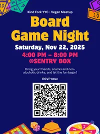 Boardgame meetup poster